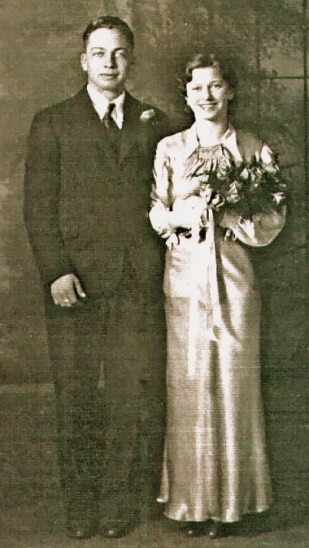 A3 Cliff & Gertrude Wed