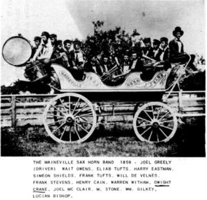 C 3  Dwight playing in Mainville Band (Mainville Ohio)