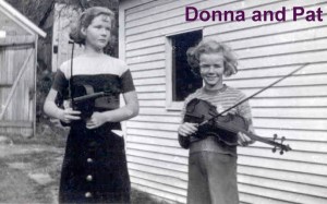 Donna and Pat fiddlers